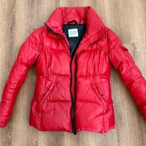 S13 Red Puffer Jacket